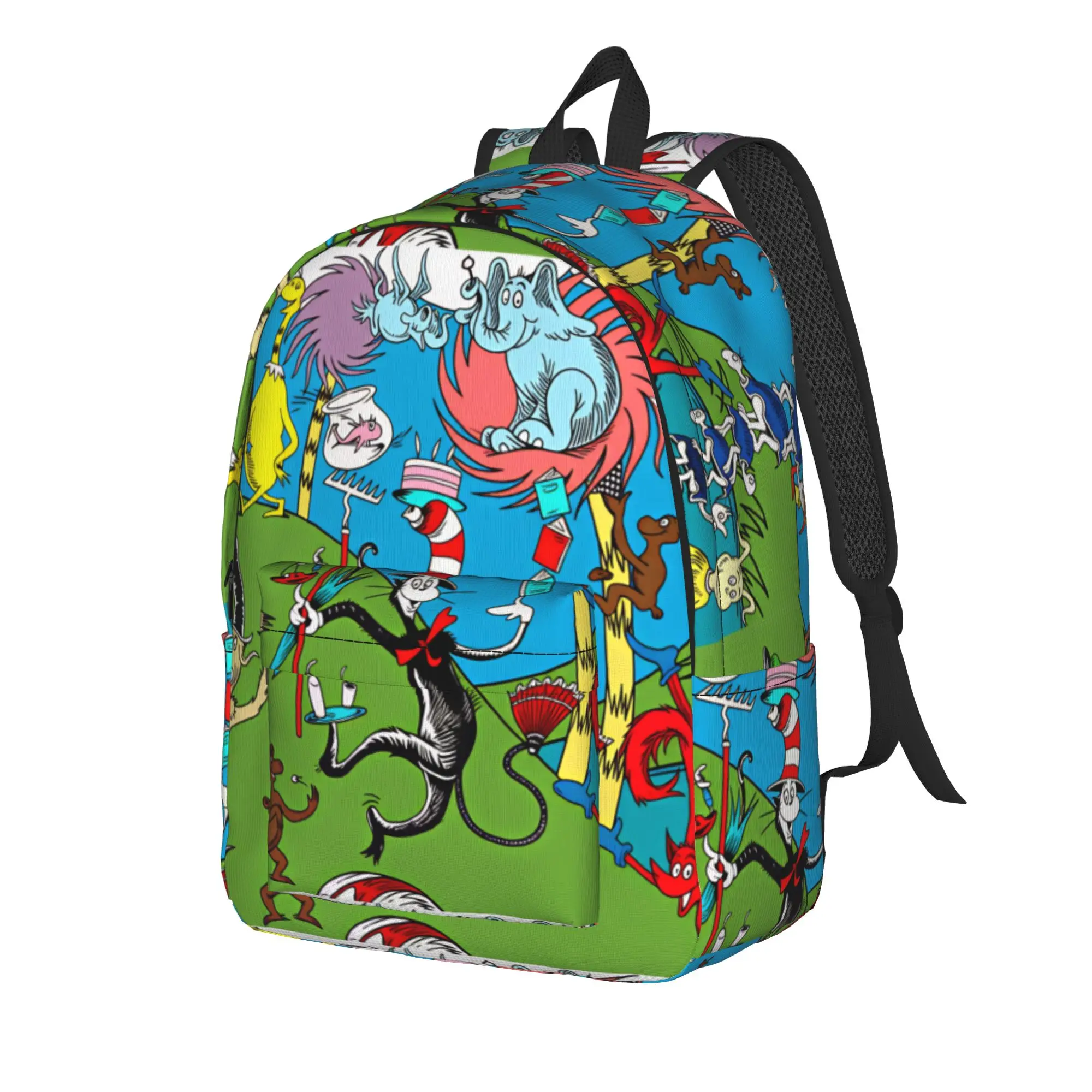 Dr Seussed Characters Read Amazing  Backpack  Outdoor Style Backpacks Women Streetwear School Bags High Quality Durable Rucksack