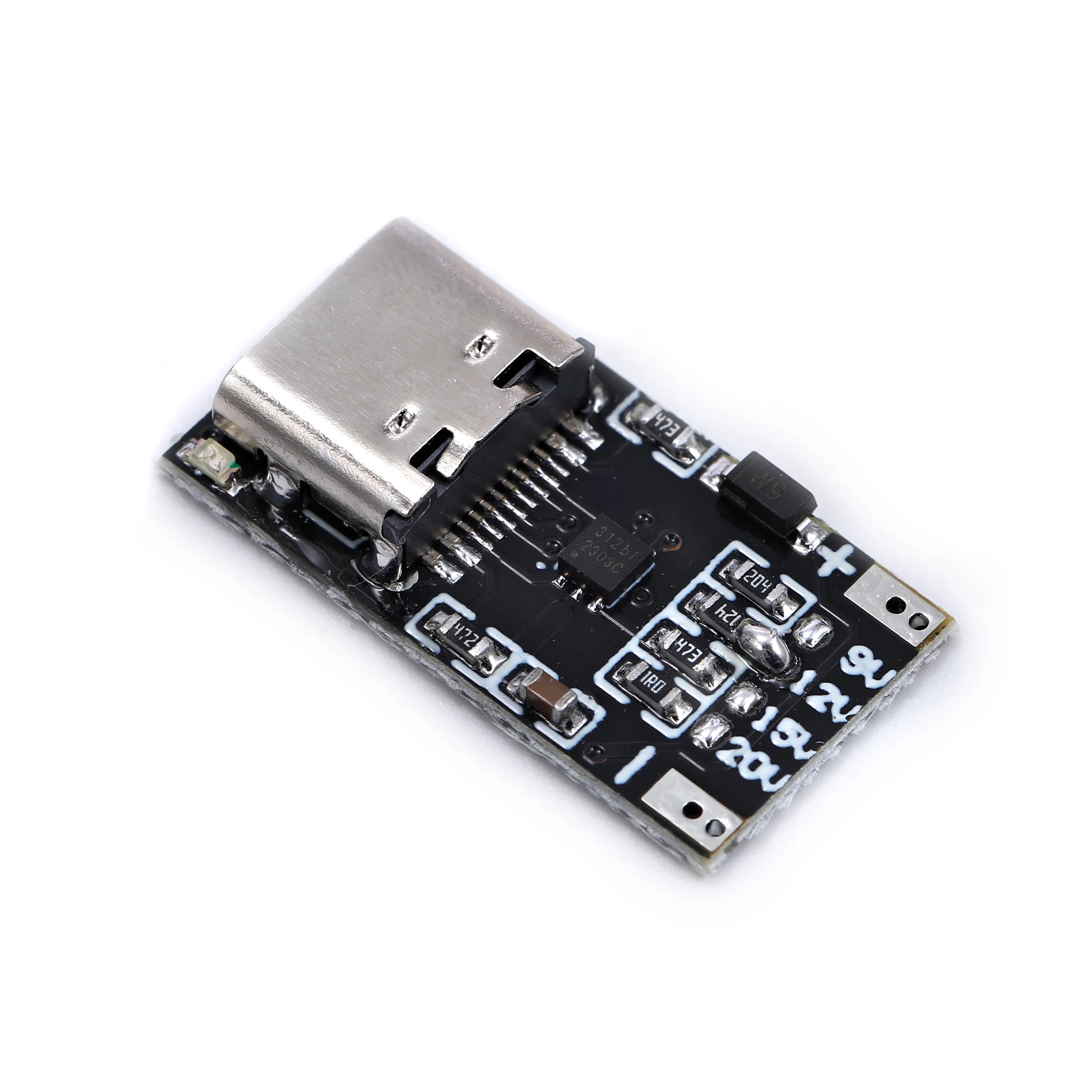 USB Type-C PD QC Deception Board Trigger Fast Charge Module DC 9-20V Decoy Board Boost Charging Module PD3.0/QC3.0/2.0