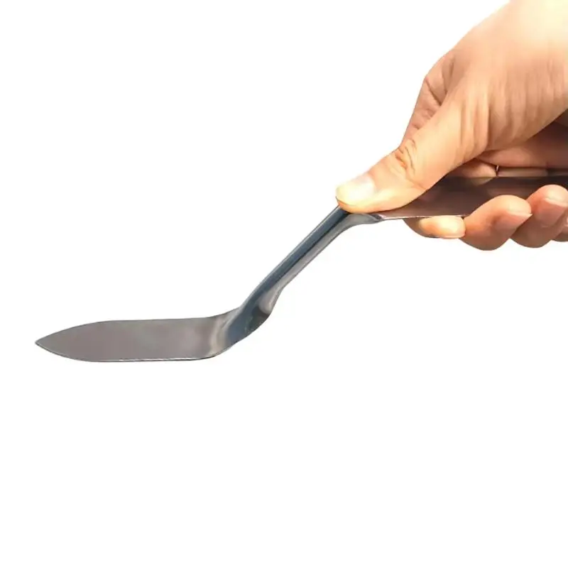 420 Stainless Steel Dual Head Putty Knives Rust Resistant For Pottery DIY Crafting And Small Home Repair Jobs
