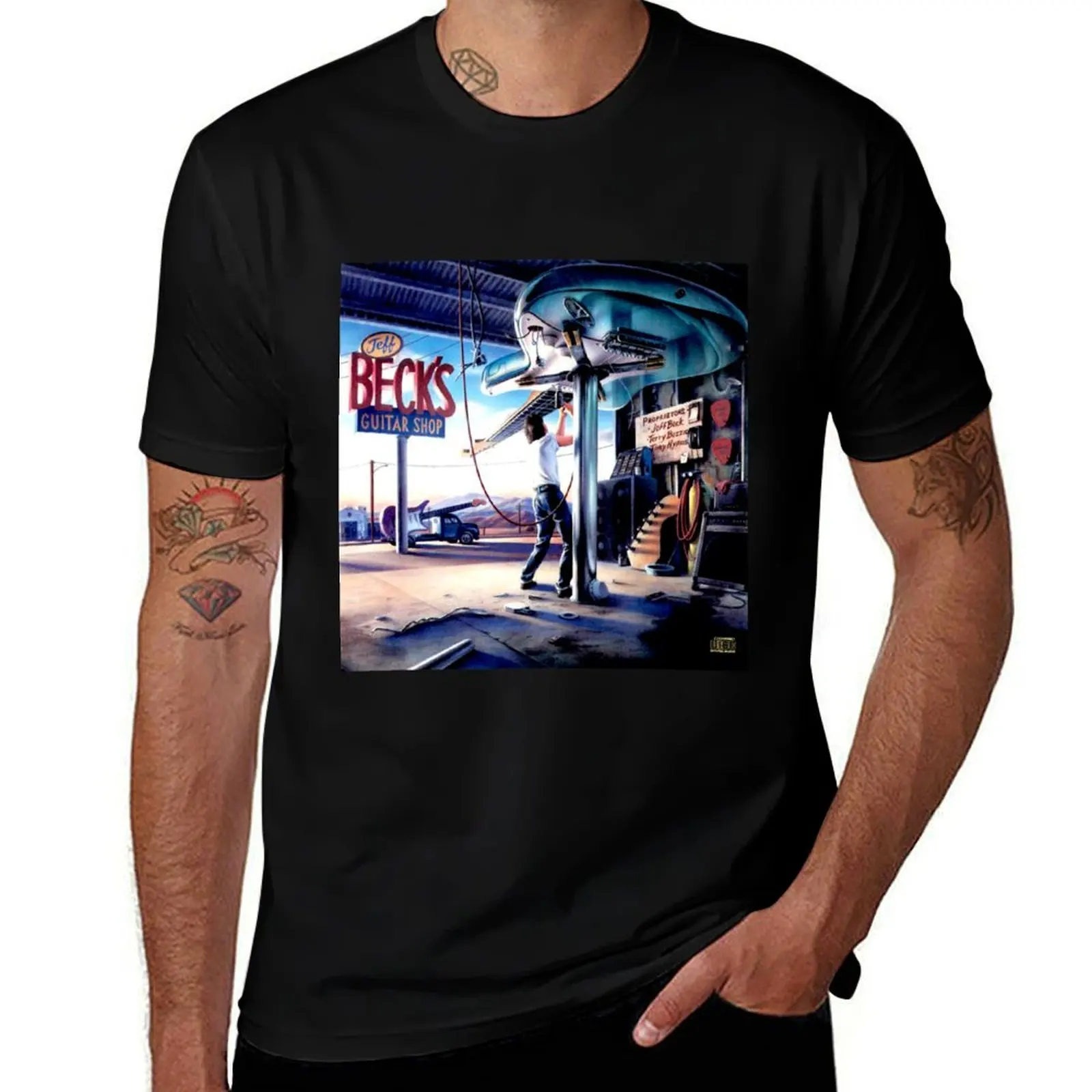 Jeff Beck jeff becks guitar shop T-Shirt Construction Work Tee Shirt