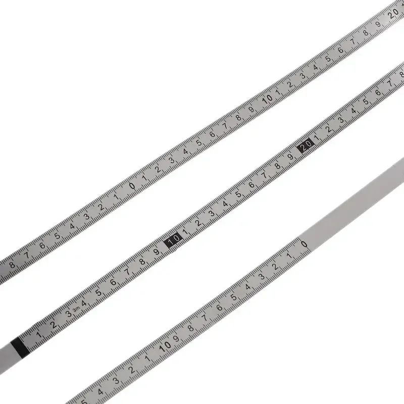 Thép không gỉ MITRE Theo Dõi Thước Dây Tự Dính Thước Đo Tỉ Lệ Hệ Mét Cho T-Track Router Cưa Bàn Chế Biến Gỗ