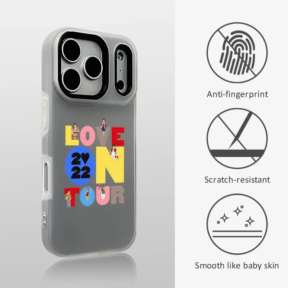 S-Styles Love H-Harrys Phone Case For iPhone 17 16 15 14 13 12 11 Pro Max Plus Case Clear Jelly Shockproof Soft view 4