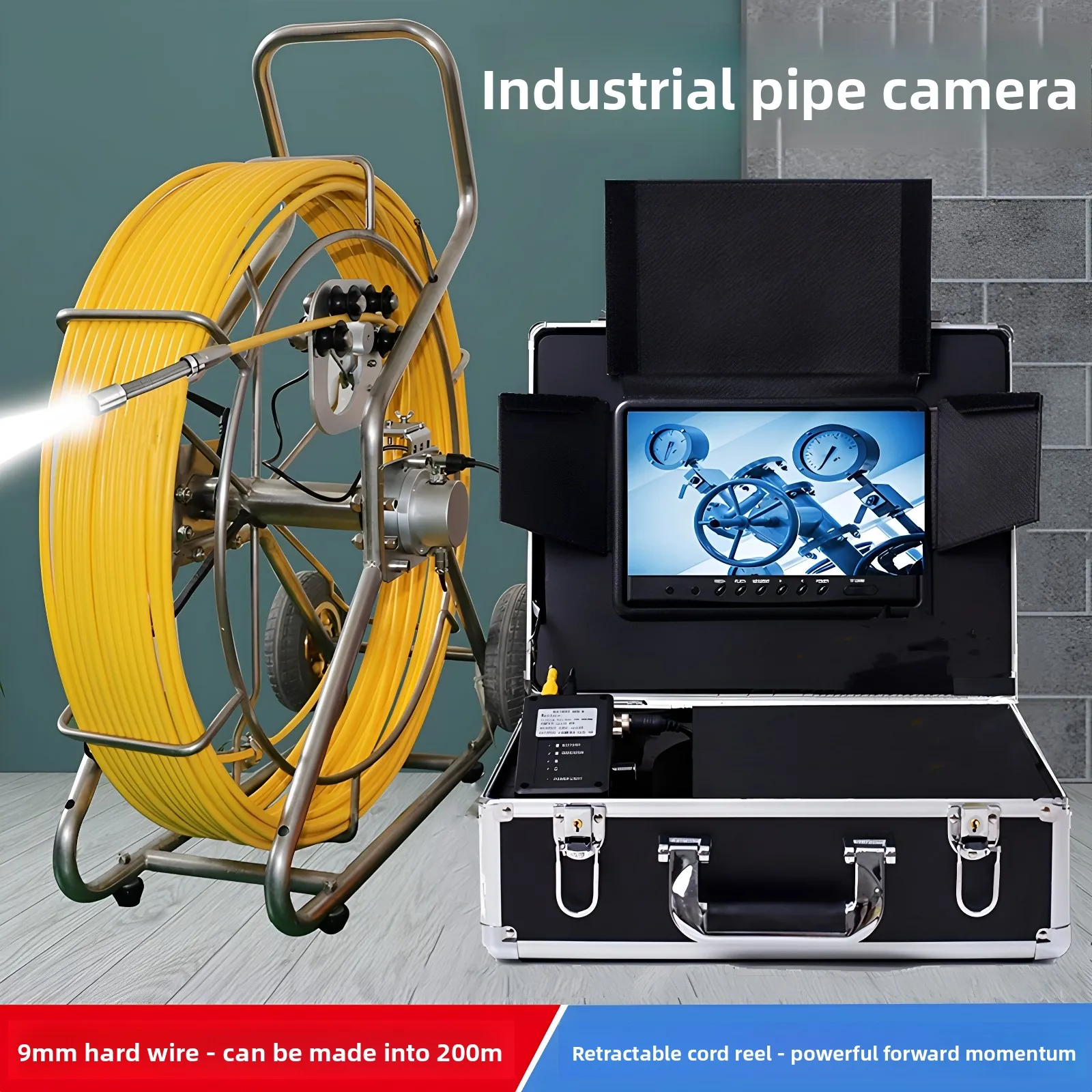 CX pipe endoscope high definition camera municipal industrial sewer pipe detector