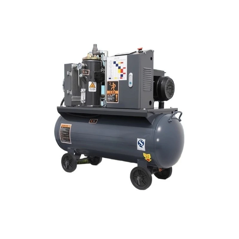 

Mobile integrated screw air compressor