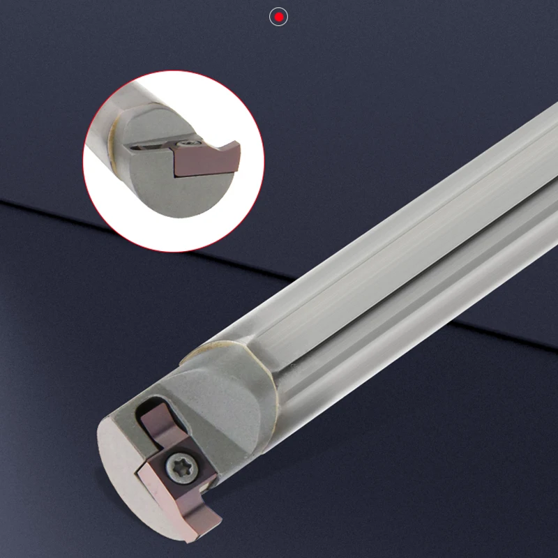 

Tungsten steel SIGER small hole slotting tool holder, hard alloy seismic slotting tool holder, CIGER inner slotting tool holder