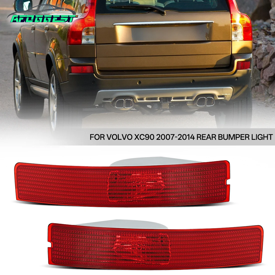 

Rear Bumper Light For Volvo XC90 2007-2014 Car Rear Bumper Warning Light Fog Light Brake Light Fog Lamp 31213647 31111185