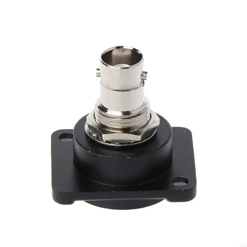 573A D-type double BNC Plug Connector Connector Pane Adapter O Monitoring PA