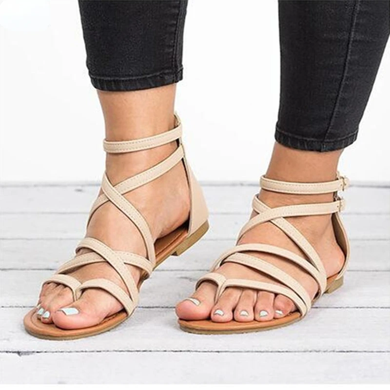 Women Flipflop Sandals 2022 New Summer Footwear Plus Size 43 Ladies Flat Sandal Female Casual Beach Shoes Comfortable Slippers