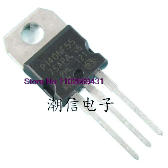 

5 шт./лот P140NF55 STP140NF55 140A 55V оригинал, Фотоэлементы. Power IC