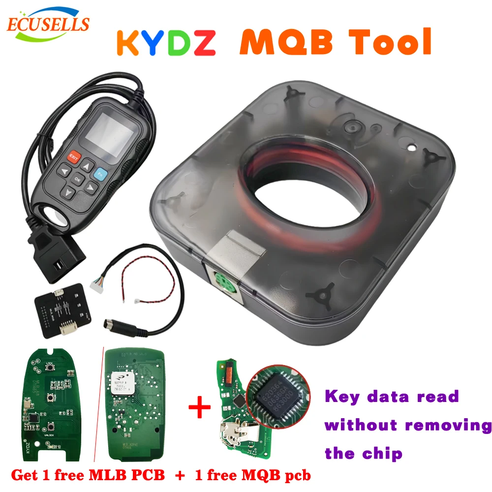 Ecusells KYDZ MQB Tool MQB48 for MLB MQB Smart Remote Reading CS Code Adding Key