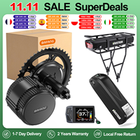 Bafang Middle Motor 250 W 350 W 500 W BBS01B G340 Motor with 36 V Battery with Optional E-Bike Display Custom E-Bike Conversion