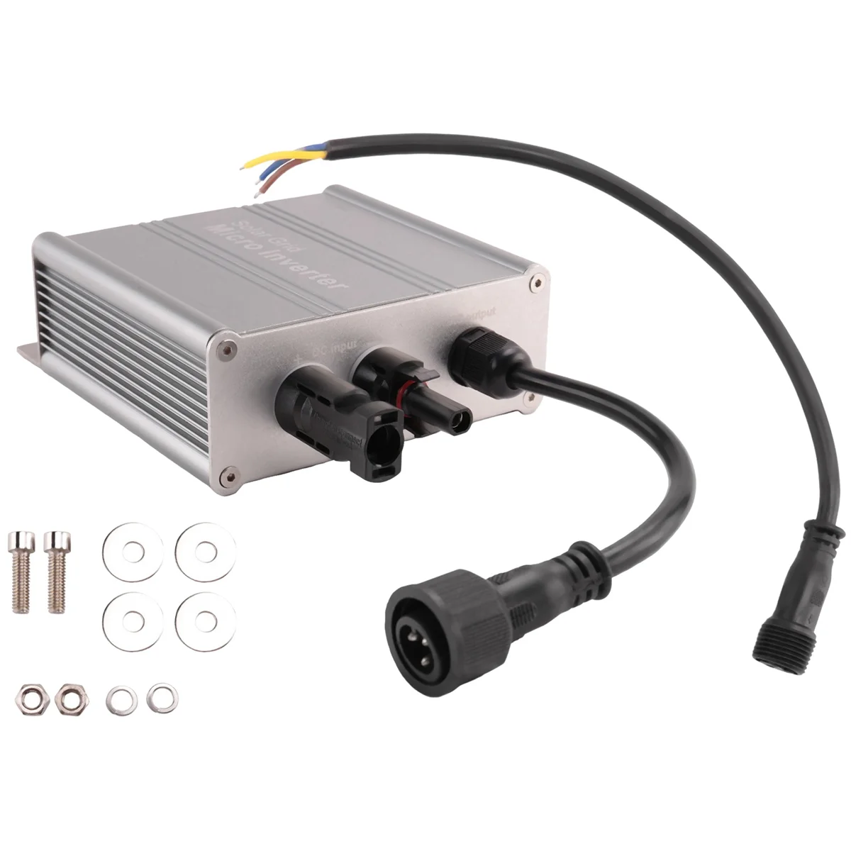 Inverter 120W MPPT Photovoltaic Grid Tie Mini Solar Inverter DC 18-50V to AC 110/220V Mini on Grid Inverter for Home MPPT Solar