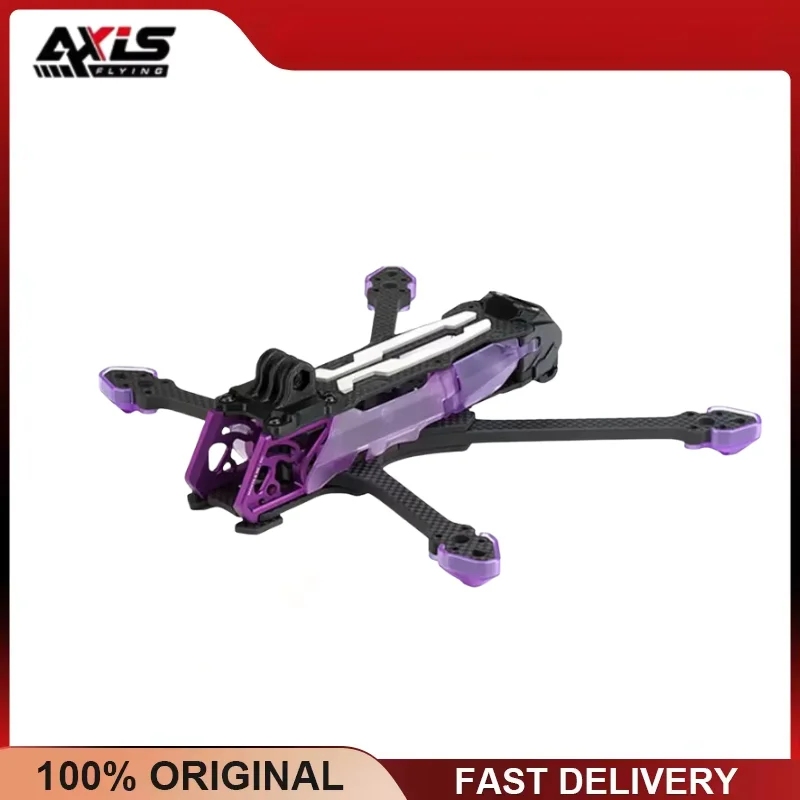 Axisflying Manta 5 SE V2 Squashed X/DC Frame Kit 5.5/6mm Arm 223-226mm for 5