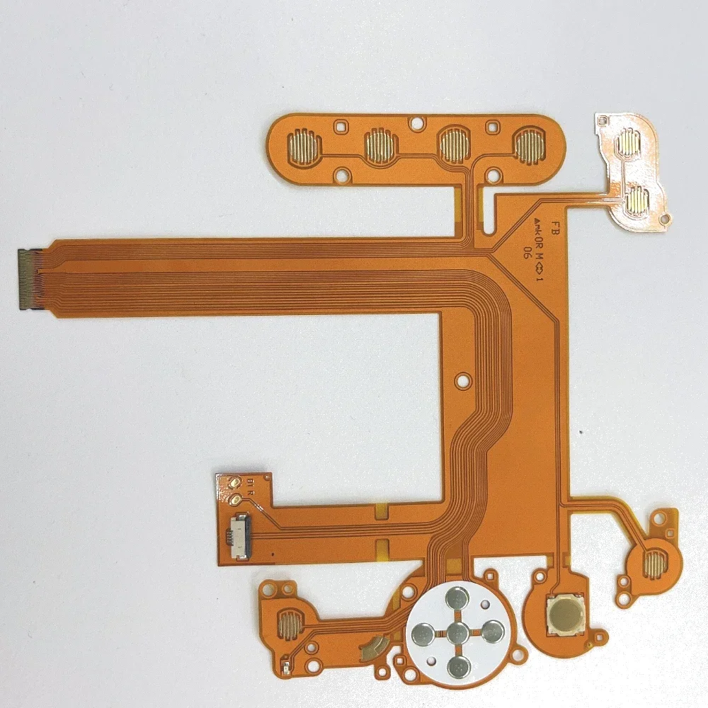 Original a estrenar para Nikon D7000 función trasera tablero de teclas planas con enchufe Cable flexible Accesorios de reparación de cámara