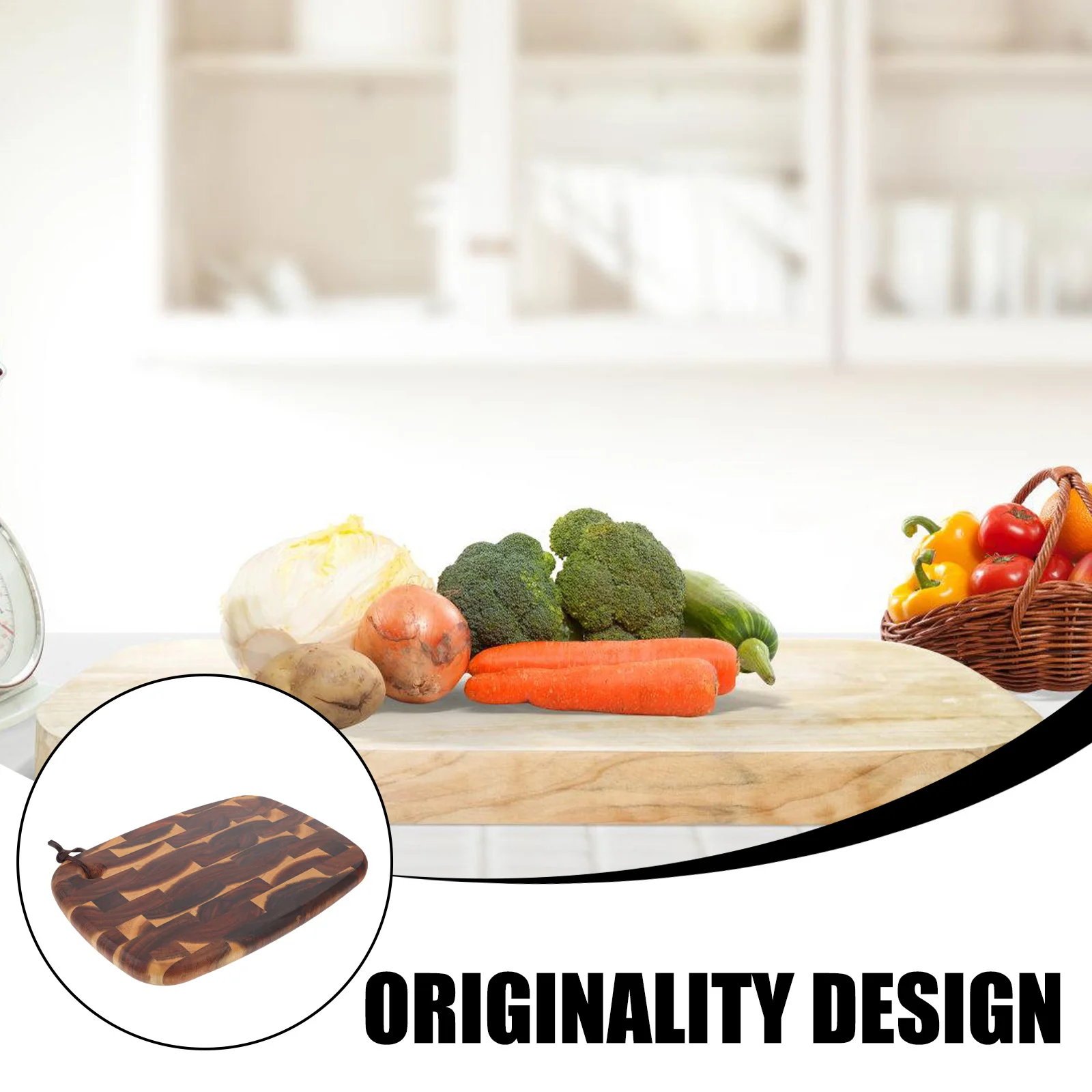 

Acacia Wood Cutting Sturdy Smooth Finish For Meat Fruit Vegetable Prep Kitchen Chopping Board Home Wooden Board For Serving Bbq