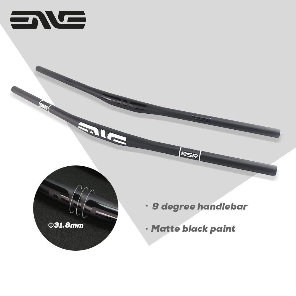 Full Carbon MTB Handlebar 680-740mm 31.8mm 9° Matte Flat Bicycle Handlebar for Mountain Bike - Image 2