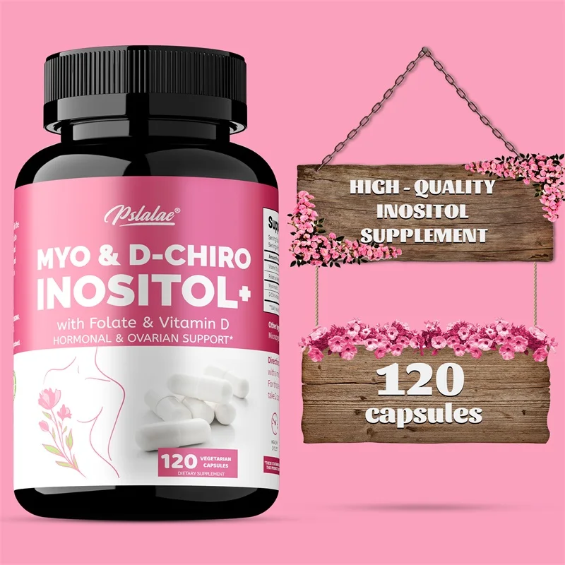 MYO & D-CHIRO INOSITOL - Rich in Vitamins, Supports Female Ovarian Health, Hormone Balance, and Strengthens The Immune System