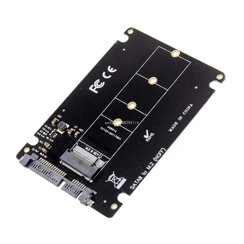 

M.2 NGFF SSD to Sata3 Adapter Card Easy Installation with Wide Compatibility DropShipping