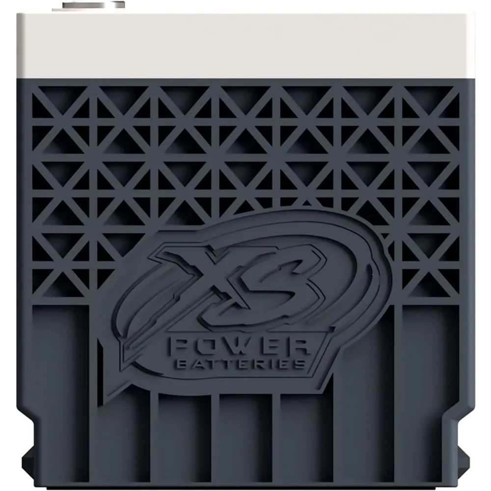 D3400 3300 Amp AGM-batterij met M6-terminalhardware - 12 volt 80 Ah 1150CA Deep Cycle AGM Powercell voor lier