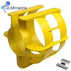 For Yamaha Mercury Johnson ... 9.9HP To 20HP Outboard Engine Yellow 9 inch Propeller Safety Guard
