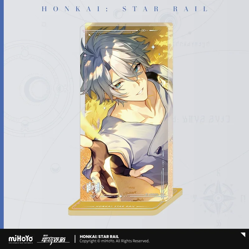 Sunsyea Honkai Star Rail الرسمية Merch miHoYo الأصلية أصيلة سلسلة مخروط الضوء الاكريليك الرمال المتحركة زخرفة Phainon Mydei
