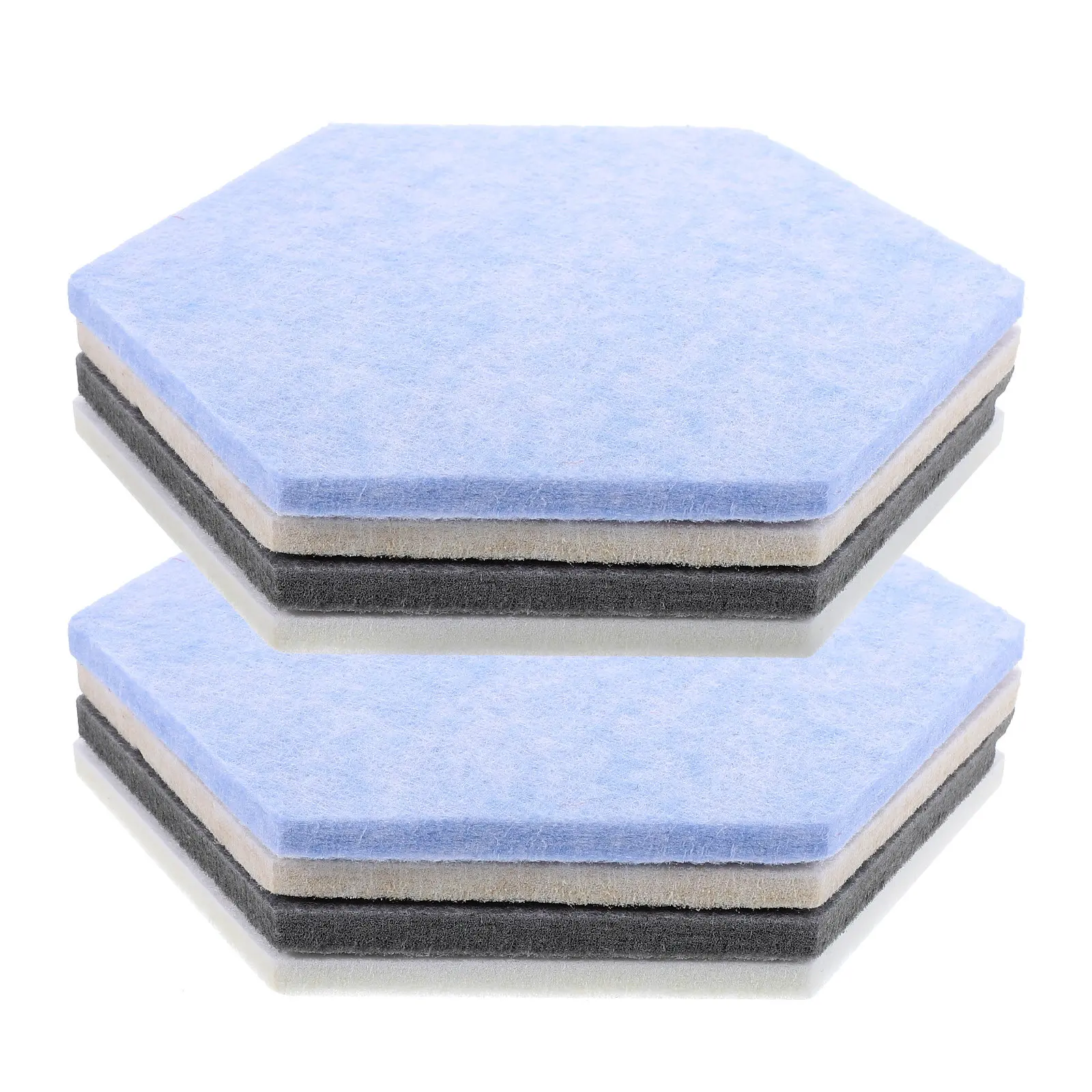 8pcs-hexagon-felt-bulletin-board-stickers-decorative-detailed-craftsmanship-multi-use-felt-wall-tiles-for-office-bedroom-decor