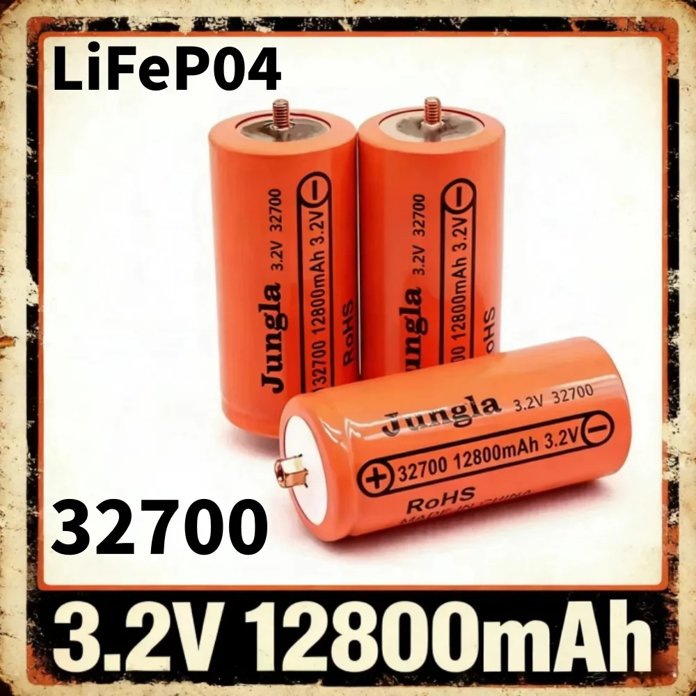 

New lifepo4 32700 12800mAh 3.2V lifepo4 Rechargeable Battery Professional Lithium Iron Phosphate Power Battery