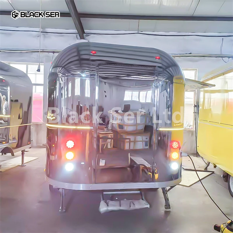 custom.Customized Available Coffee Hot Dog Pizza Usa Standard Mobile Food Truck Stream Food Trailers Fully Equippe