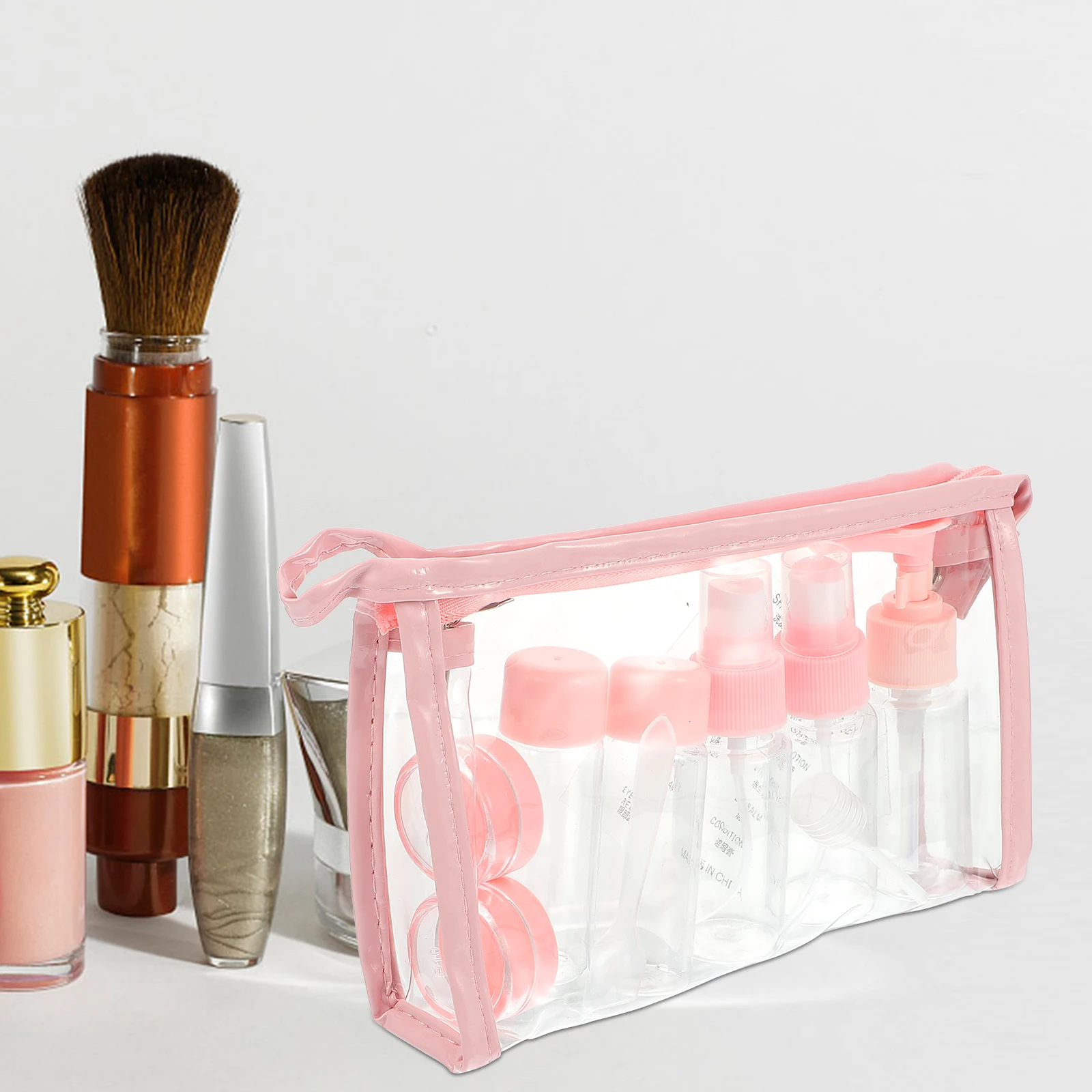 

Reusable Skincare Empty Bottles Plastic Lotion Storage Bottles Travel Lotion Storage Containers With Lid For Gifts
