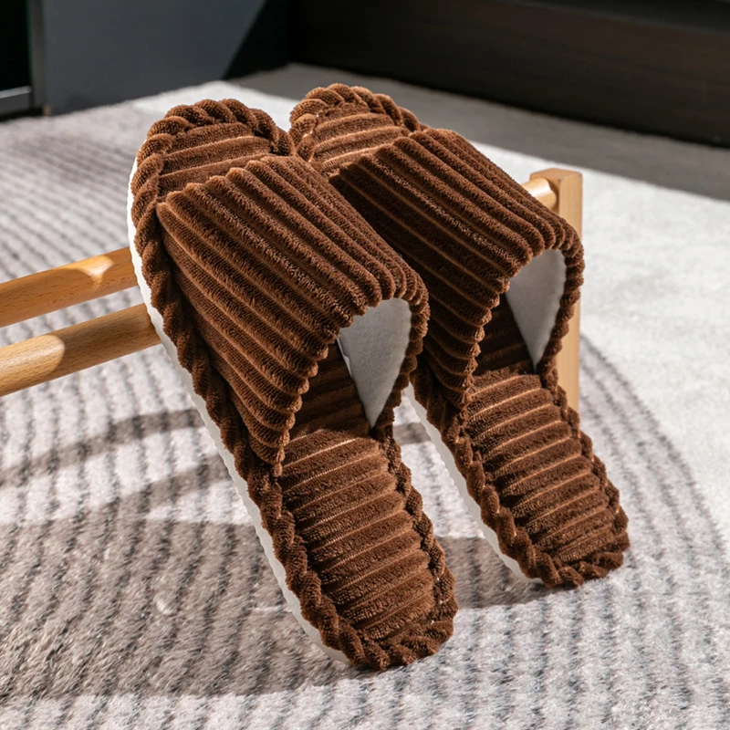 Men's New Open Toe Household Slippers Soft comfortable  Indoor Slippers non-slip bedroom Spring and Autumn Slippers Home Shoes image 5