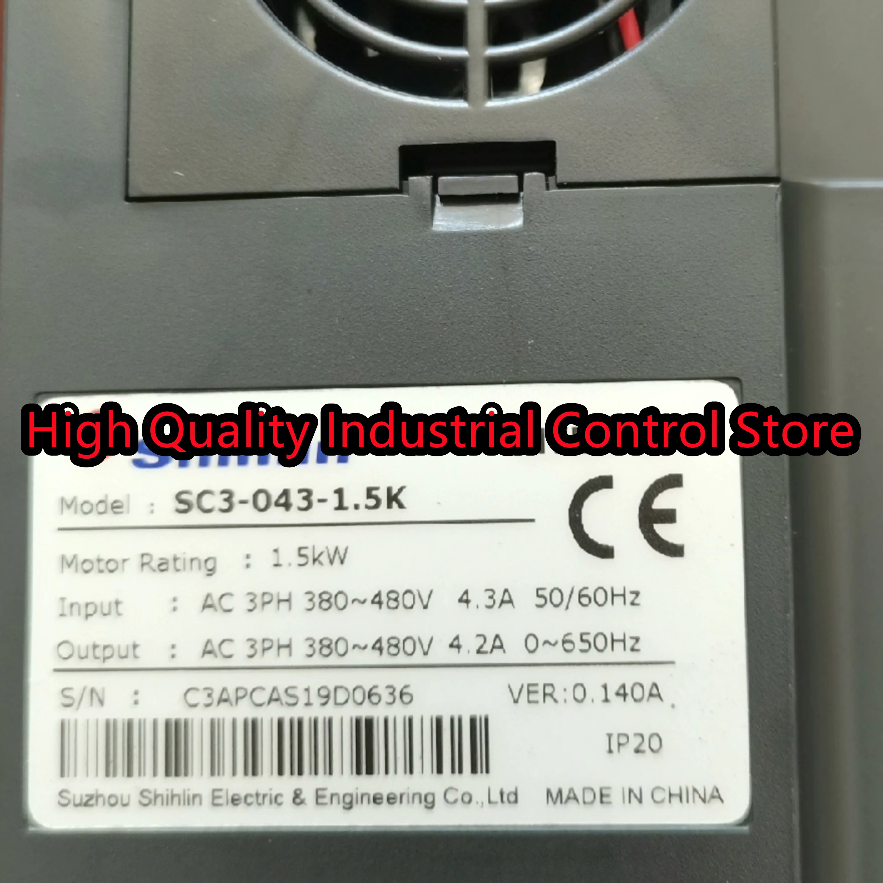 새로운 원본 SC3-043-1.5K 삼상 380V 주파수 변환기