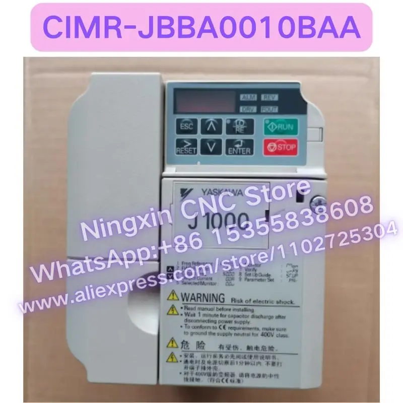 Second-hand CIMR-JBBA0010BAA frequency converter Functional test OK Fast delivery