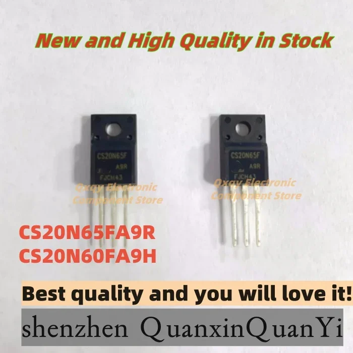 10PCS New Original CS20N65FA9H CS20N65F 20N65 CS20N60FA9H CS20N60F 20N60 TO-220F MOS FET 20A 650V 600V