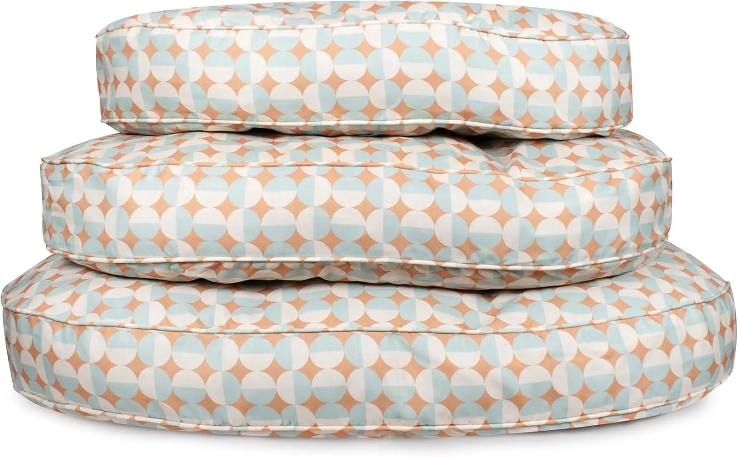 

Carolina Pet Oval Lounger Dog Bed - Sunny Geo, M