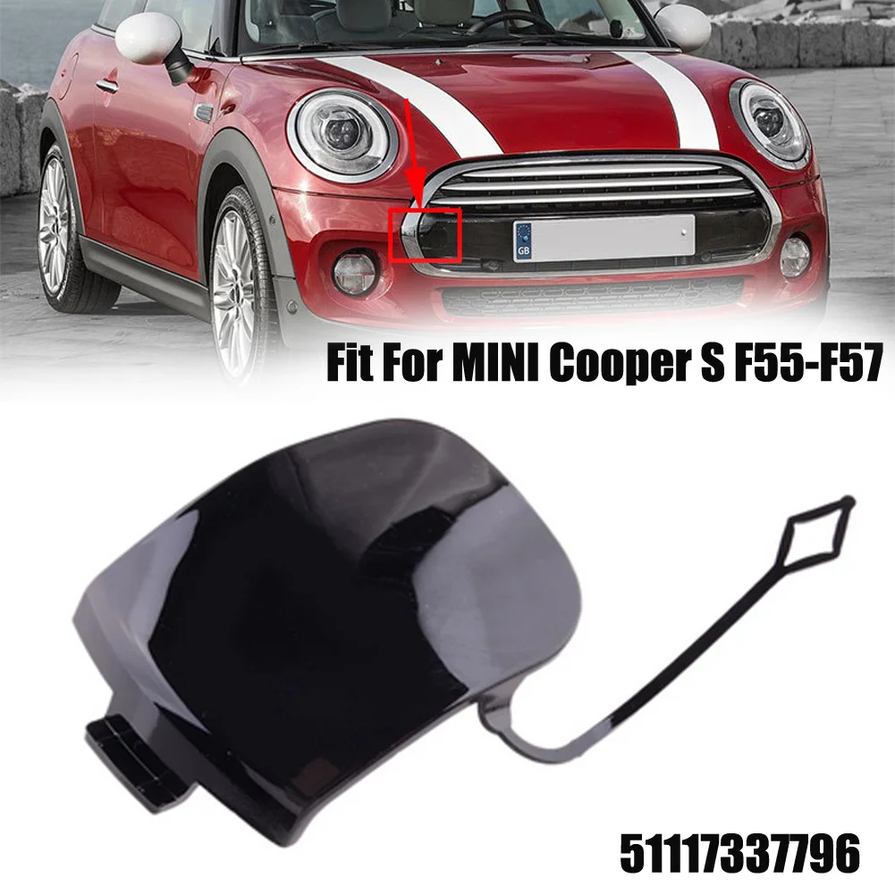 Front Bumper Right Lower Side Tow Eye Cap Tow Hook Cover For MINI F55 F56 F57 For Cooper S Towing Eye Flap