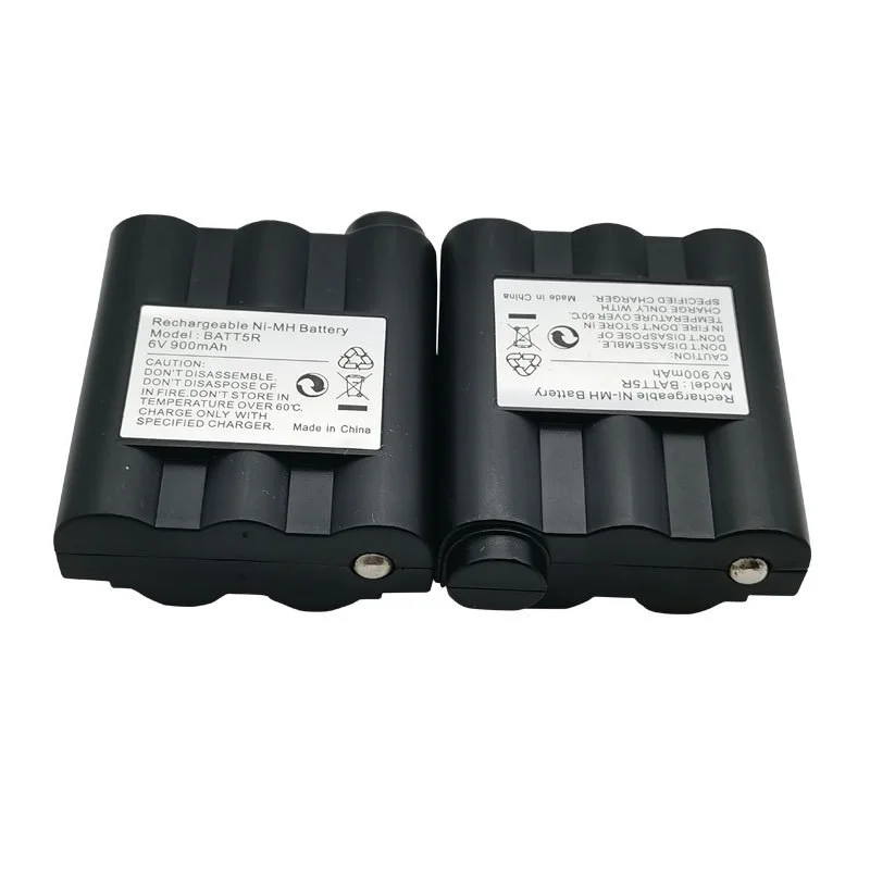 BATT5R-batería AVP7GXT de alta calidad, 6V, 900mAh, para Midland G7 Midland G9 Midland GXT series GXT600 GXT635 GXT650 BATT-5R