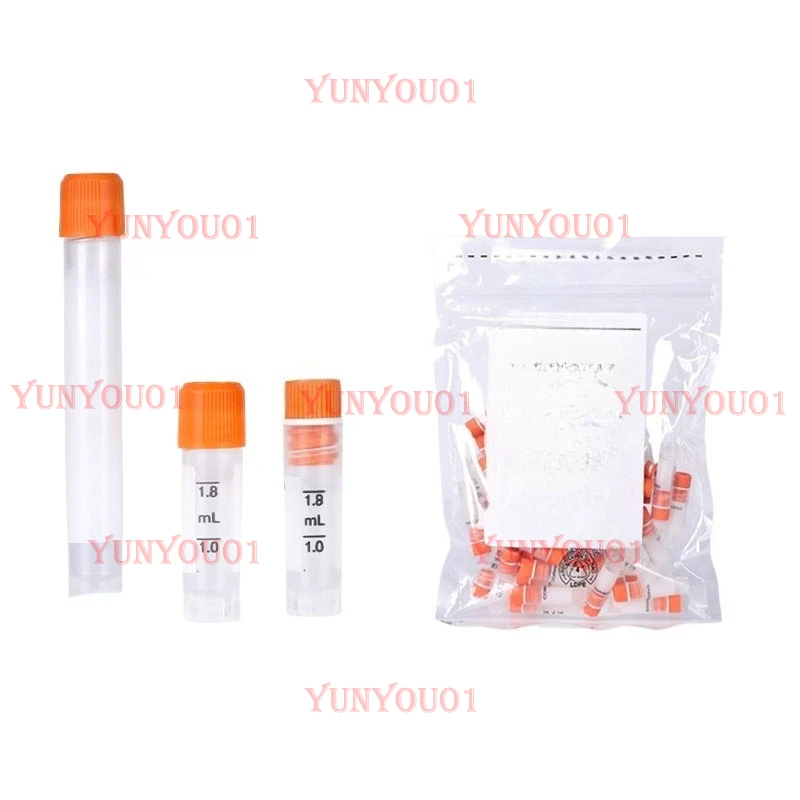 

Ячейка Пробирка для криоконсервации может быть вертикально с градуированной прокладкой 2 мл/5 мл Внешнее вращение Внутреннее вращение Стерильный материал ПП