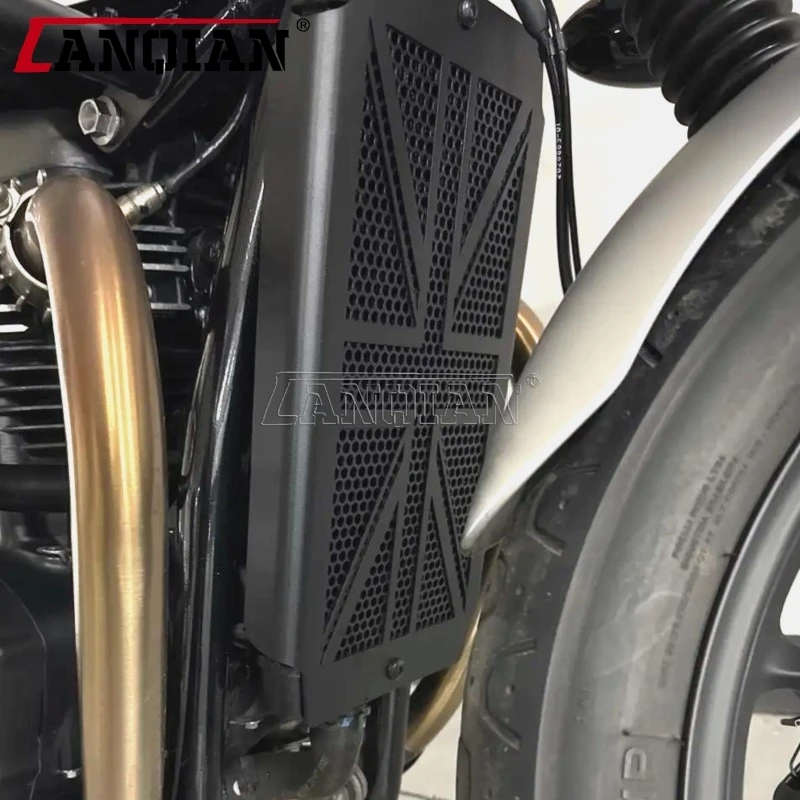 

Radiator Guard For Street/Speed Twin 900 1200 2025 2026-2017 Cup/Scrambler Bonneville T100 T120 Motorcycle Radiator Grille Guard