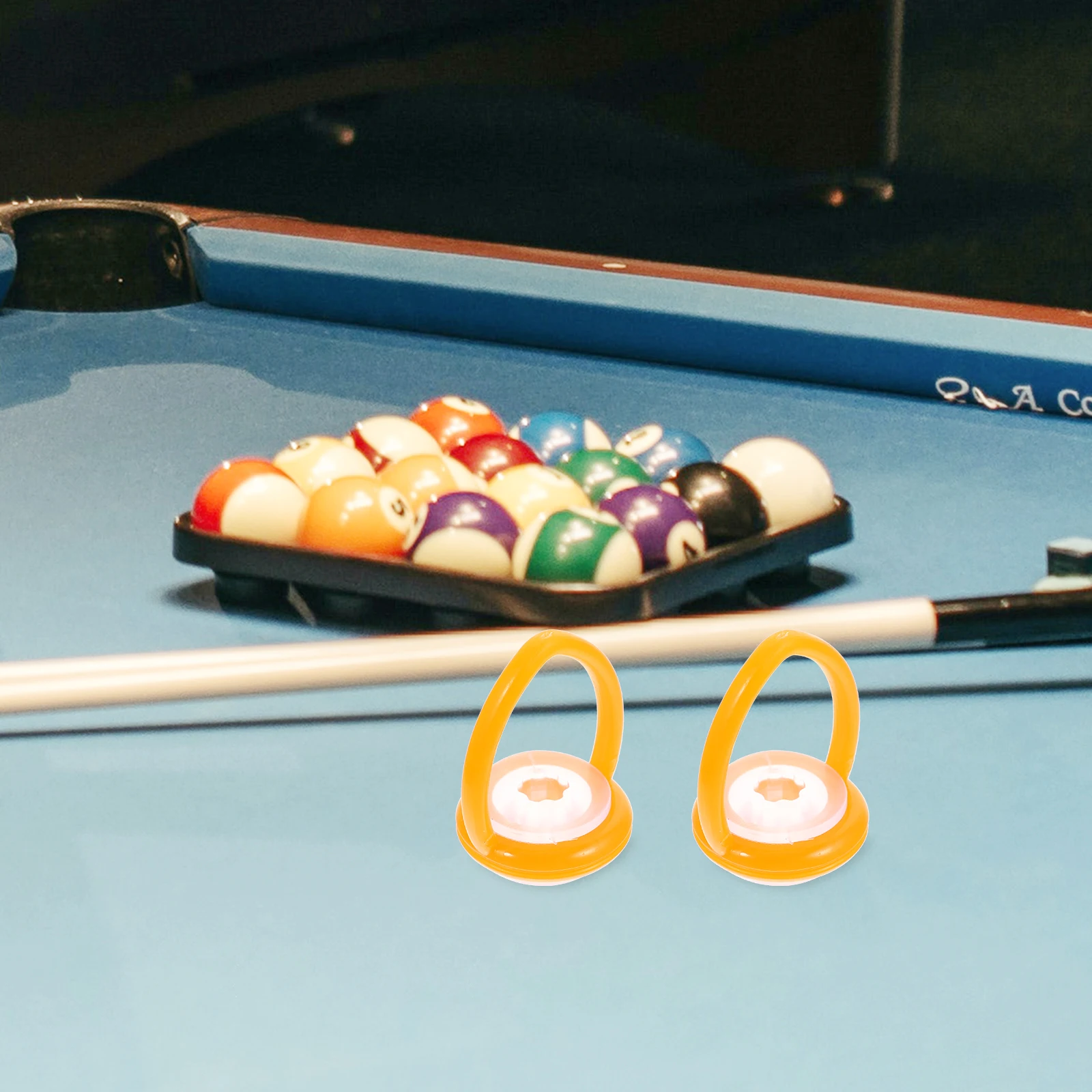

10pcs Pool Cue Hangers Durable Snooker Holder Lightweight Billiard Accessory Creative Protective Display Hook For Table