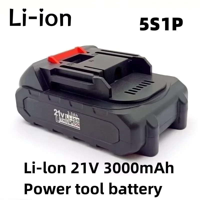 Li-Ion battery 21V cordless electric screwdriver special lpega rechargeable large capacity Li-Ion battery hand drill accessories