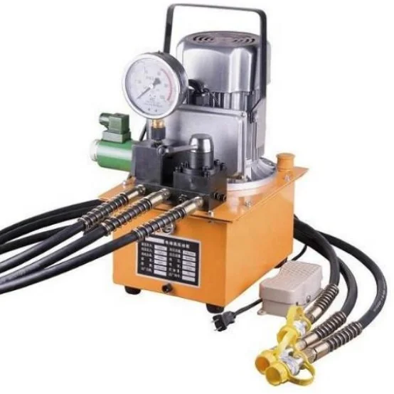 

Light Weight Three Oil Circuit Solenoid Valve 220V Small Electric Hydraulic Power Pack Oil Pump