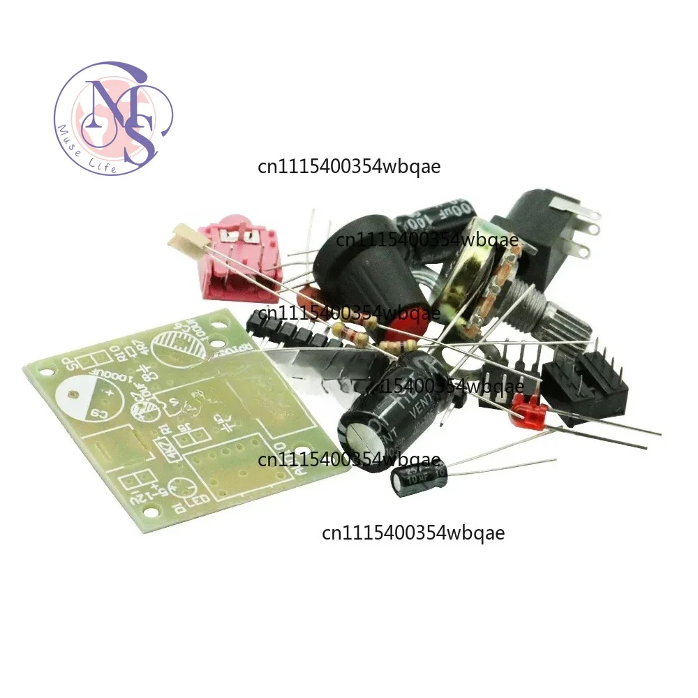 ZOCI-FOR-1Pc LM386 Super Mini Amplifier Board DC3V-12V Circuit Board, Replacement Parts