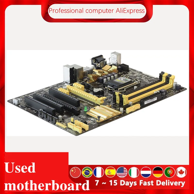 Para Asus Z87-K desktop placa-mãe z87 lga 1150 ddr3 32gb sata3 usb3.0 original usado mainboard