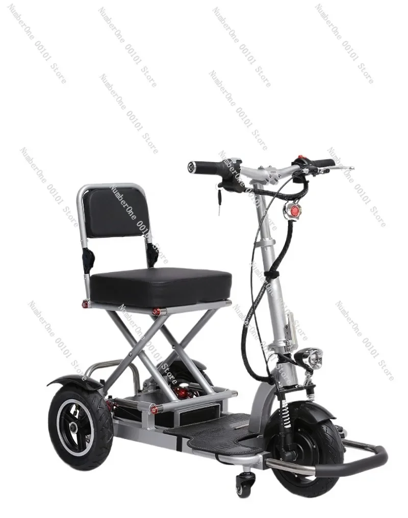 

Folding electric tricycle aluminum alloy scooter