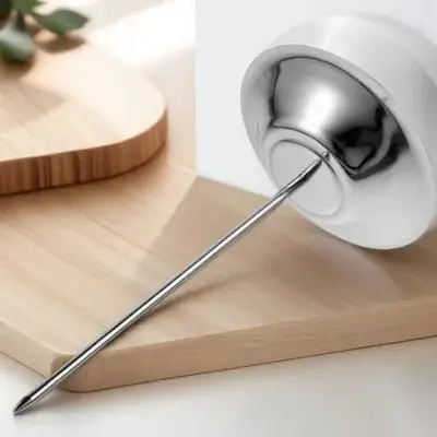 Premium Stainless Steel Receipt Bill Holder Spike with Smooth Polished Surface for Office Restaurant Kitchen Desktop Memo