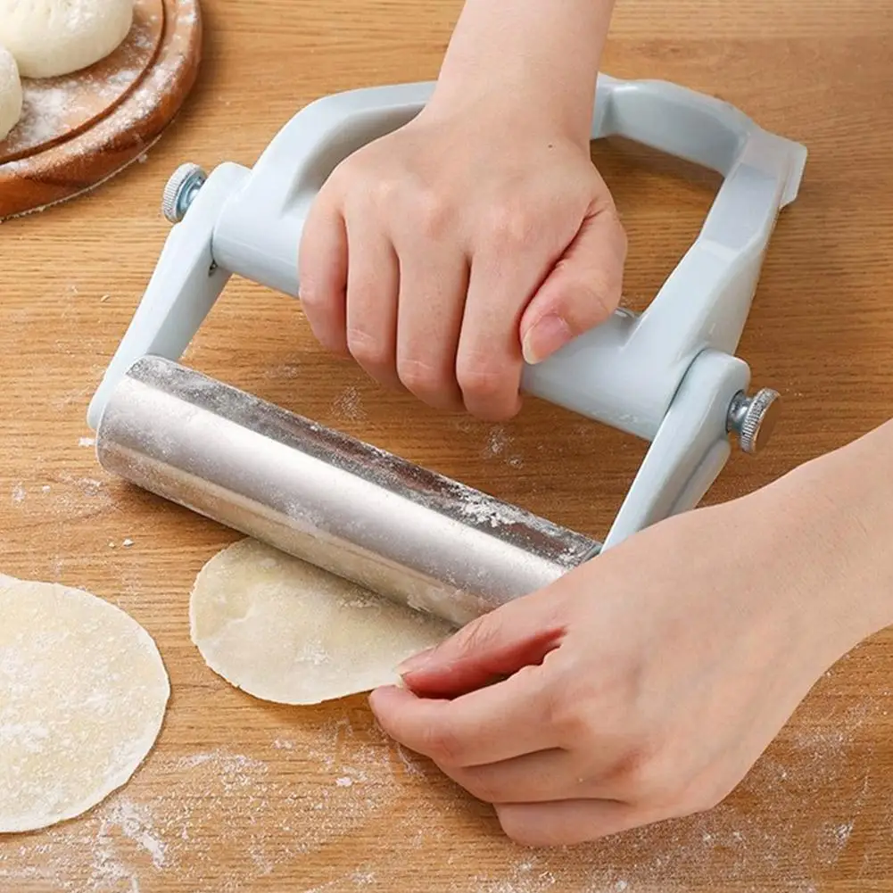 Dough Roller Docker Pastry Pizza Roller Docker For Pizza Crust Or Pastry Stainless Steel Rolling Tool Baking Kitchen Accessories