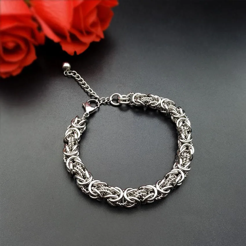 Fashion Titanium Steel Buckle Bracelet Stainless Steel Bracelet Accessories Creative Wild Gift Hot Sale