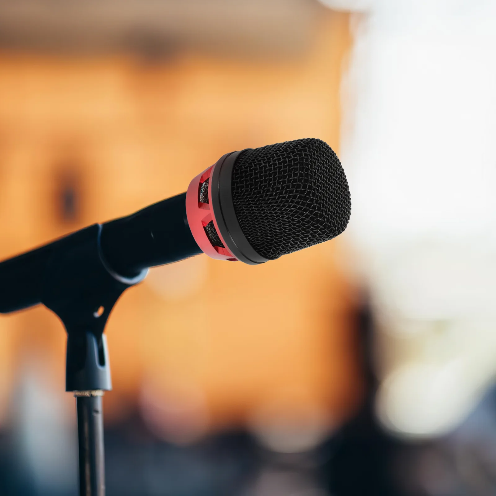 

Colorful Microphone Mesh Grille Metal Mic Head Replacement Noise Reduction Mic Grill Cover Live Streaming Singing Recording