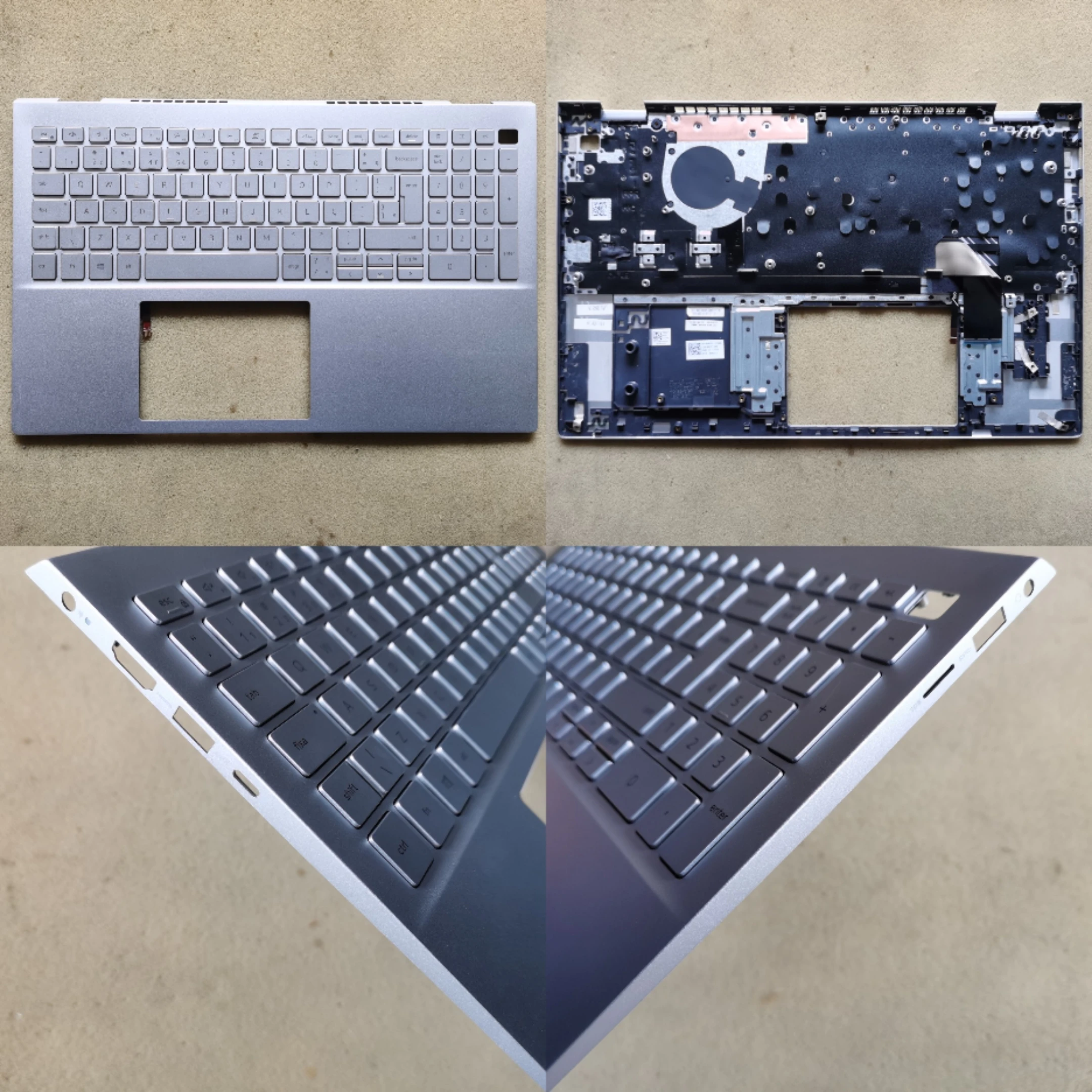 

Новый чехол для упора для рук ноутбука из США/Бразилии с клавиатурой для DELL inspiron 5501 5502 5504 5505 06XCC3