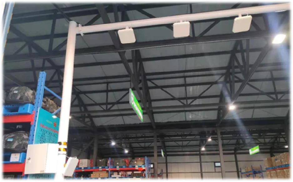 โซลูชันการจัดการคลังสินค้าด้วย RFID พร้อมเสาอ่านและแท็กในตัว ผลิตภัณฑ์ควบคุมการเข้าถึงแบบ SDK ฟรี